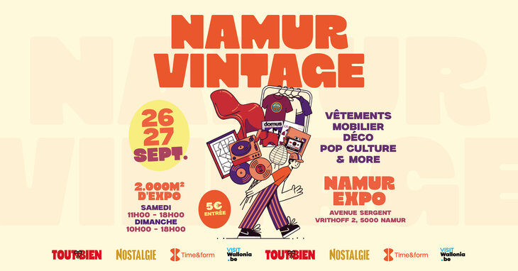  Namur Vintage - Vintagemarkt Namur Expo (2000 m2)