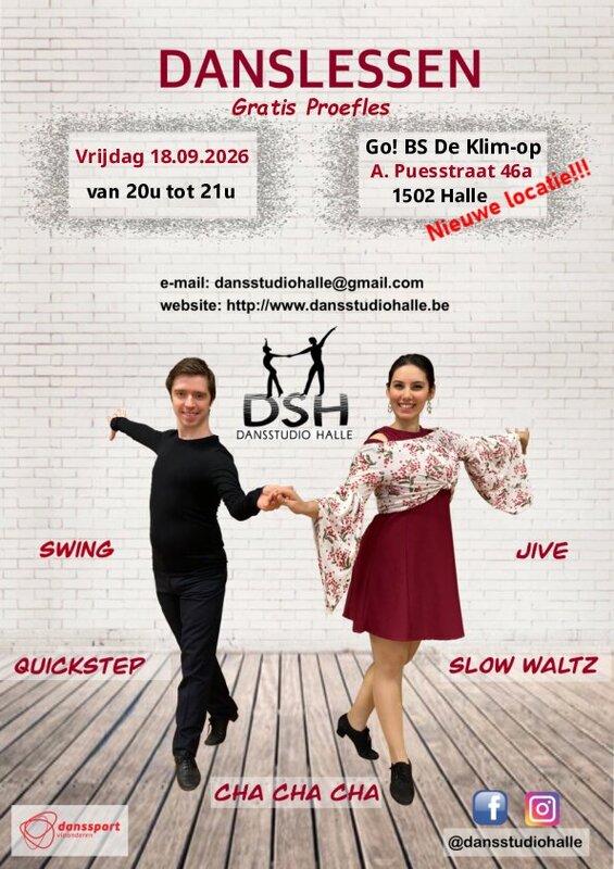 Ontspanning Gratis initiatie Ballroom Latin-Dans