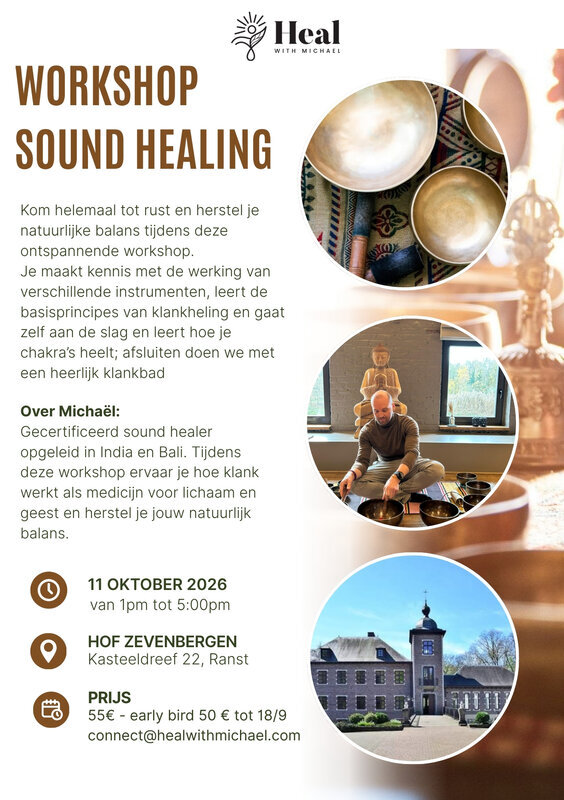 Voordrachten Workshop sound healing