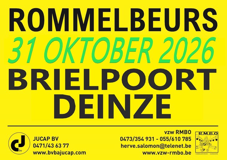 Ontspanning Grote Rommelbeurs
