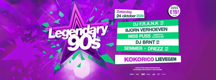 Nachtleven Legendary 90s