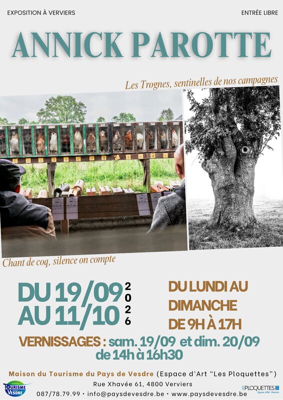 Tentoonstellingen Fototentoonstelling: Annick Parotte