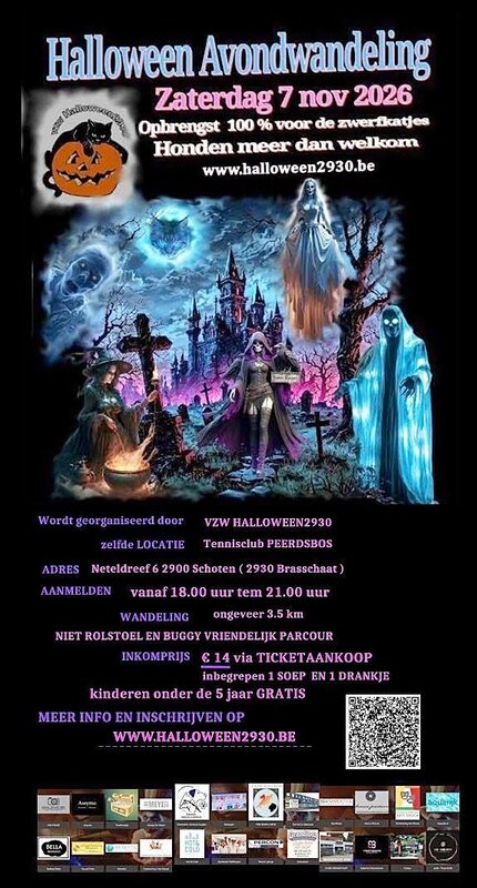Nachtleven Halloweenwandeling