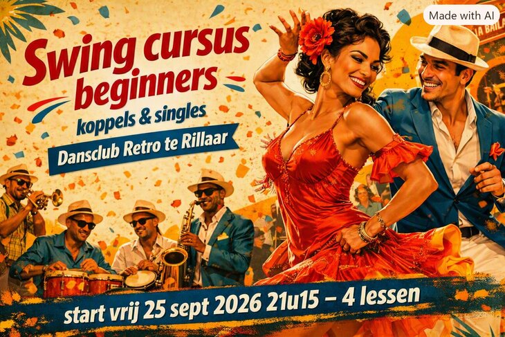 Workshops Danscursus Disco Swing/Café Boogie