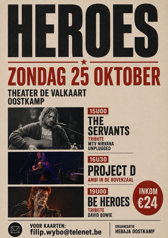 Concerten Heroes
