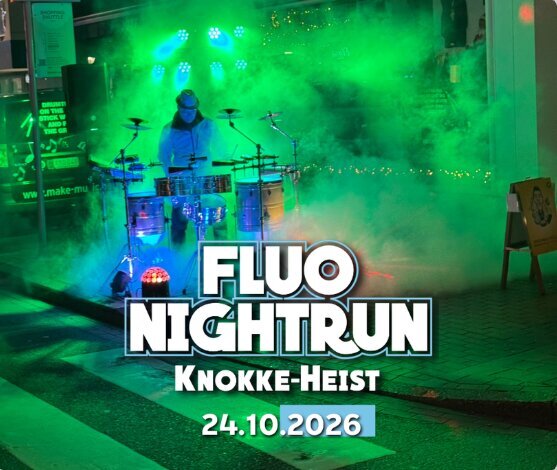 Ontspanning Fluo nightrun Knokke-Heist