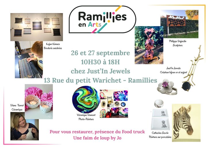 Tentoonstellingen Ramillies Arts Just’In Jewels ontdek 6 artistieke werelden