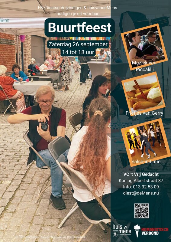 Ontspanning Buurtfeest: iedereen welkom