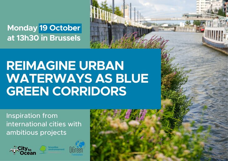 Voordrachten Reimagine urban waterways blue-green corridors biodiversity people
