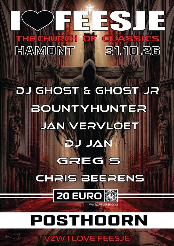 Nachtleven I Love Feesje - Church Classics