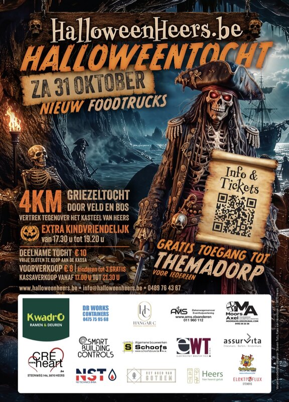 Ontspanning Halloween Heers wandeling