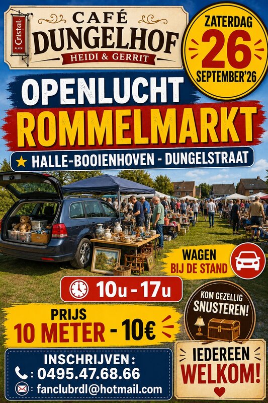  Rommelmarkt Halle-Booienhoven