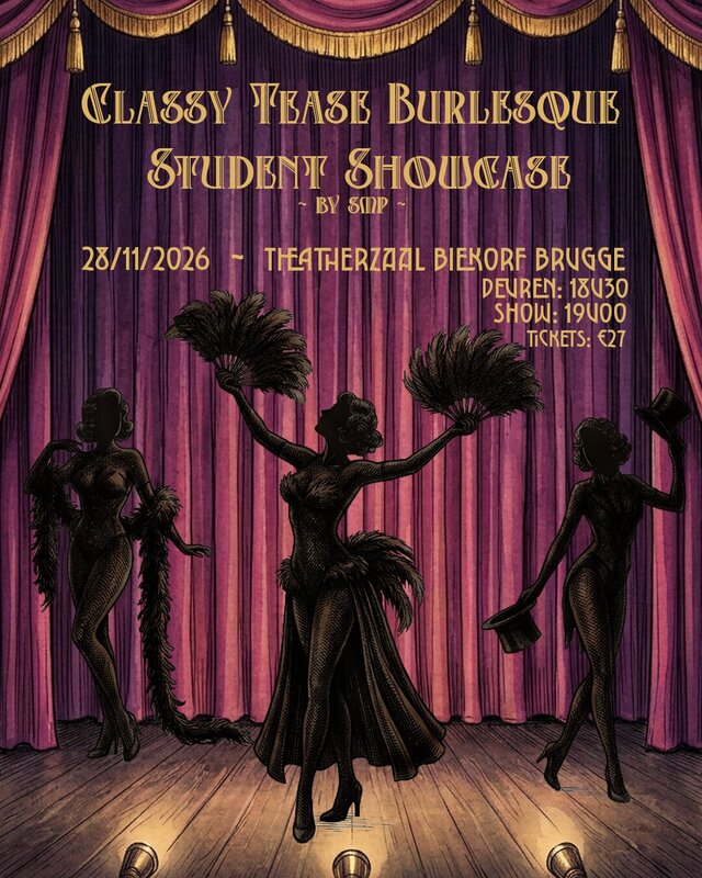 Voorstellingen Classy Tease Burlesque Student Showcase Smp