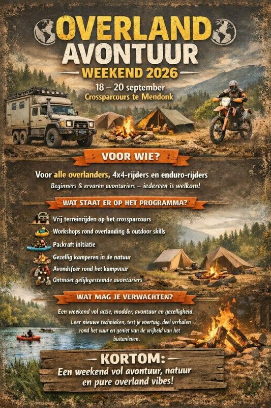 Ontspanning Overland Avontuur