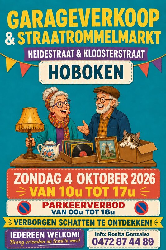  Garage verkoop / rommelmarkt