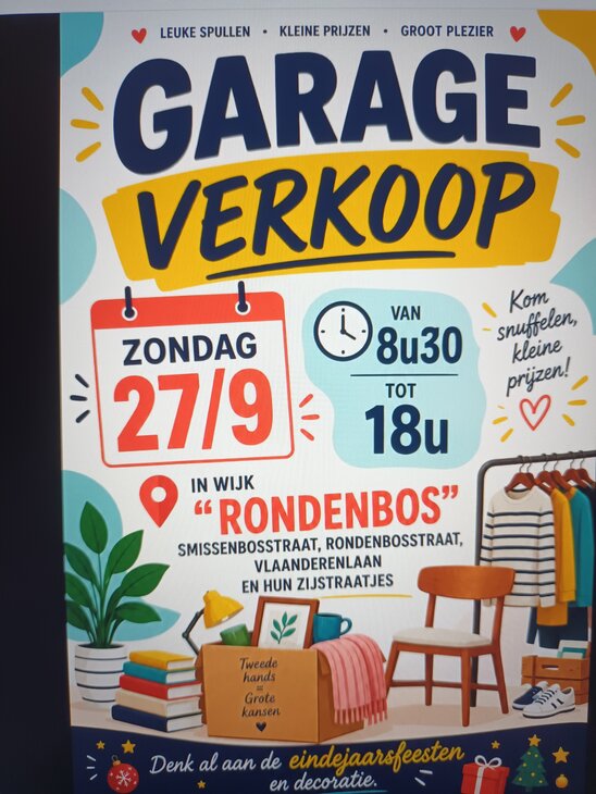  Herfst Garage Verkoop