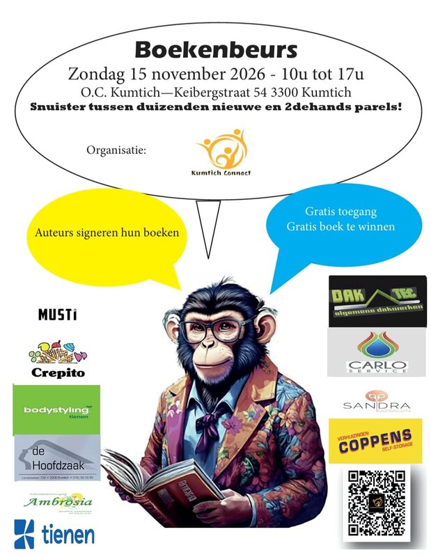 Ontspanning Boekenbeurs voor zowel nieuwe tweedehandsboeken