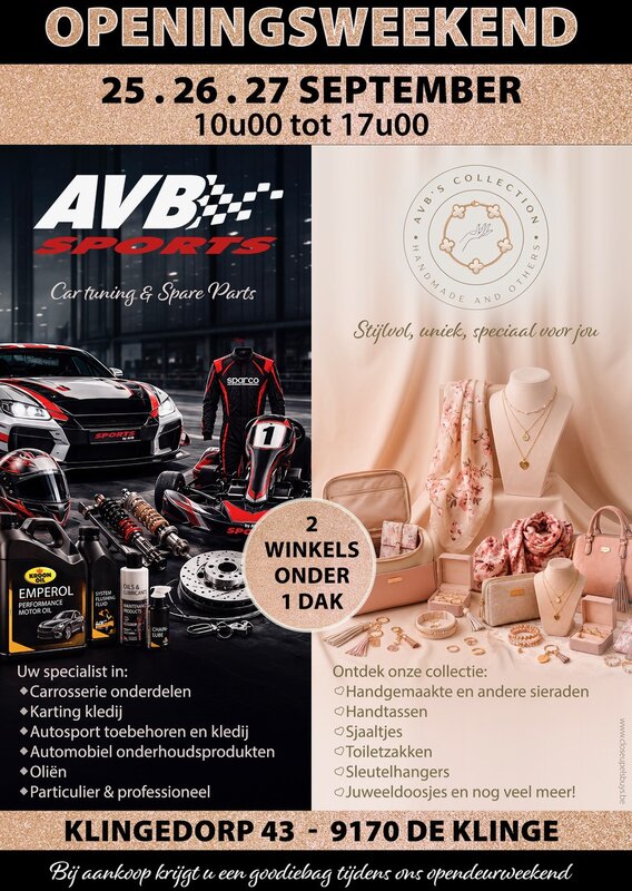 Ontspanning Openingsweekend nieuwe winkel