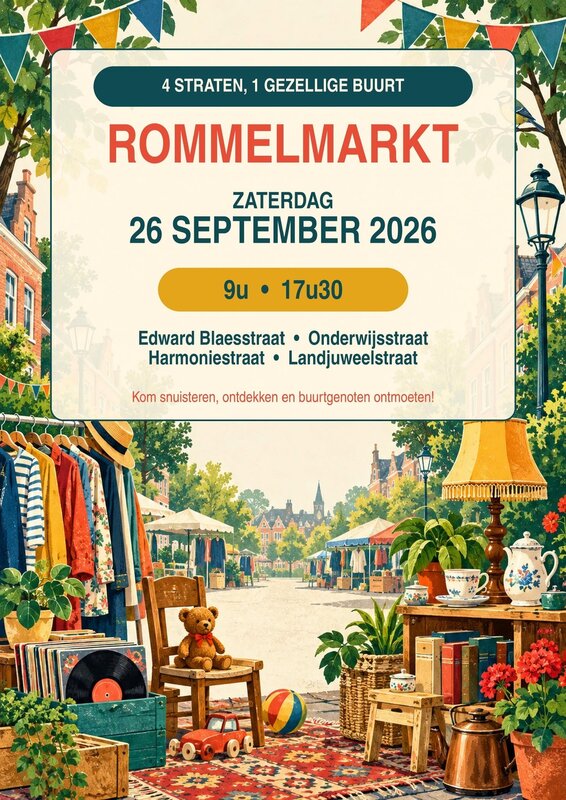  Rommelmarkt Amfibiewijk Ledeberg Gent