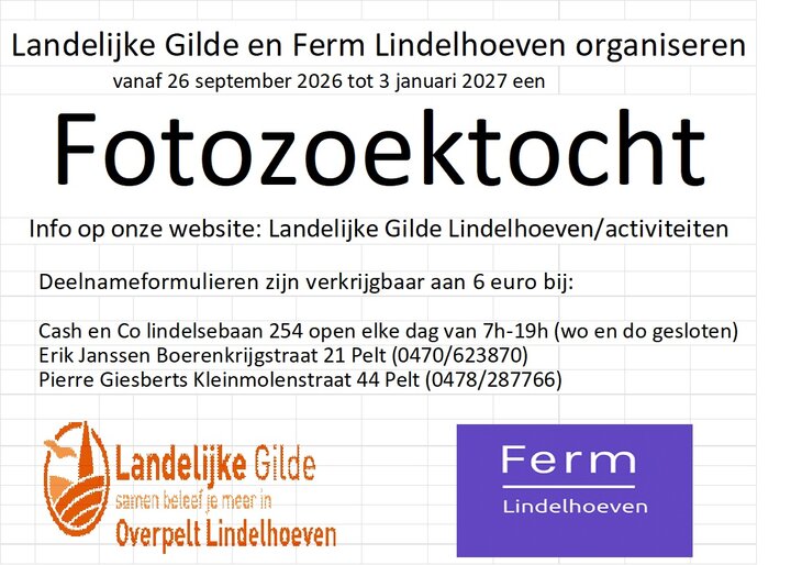 Ontspanning Fotozoektocht