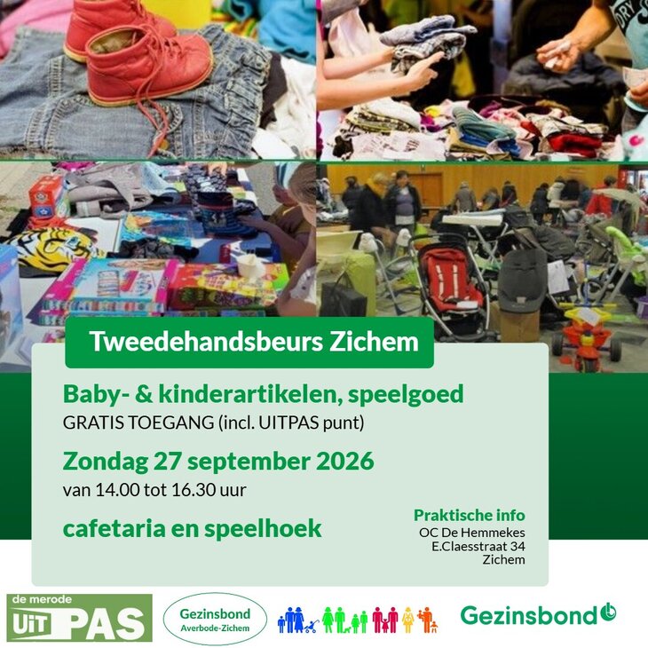  Tweedehandsbeurs Gezinsbond