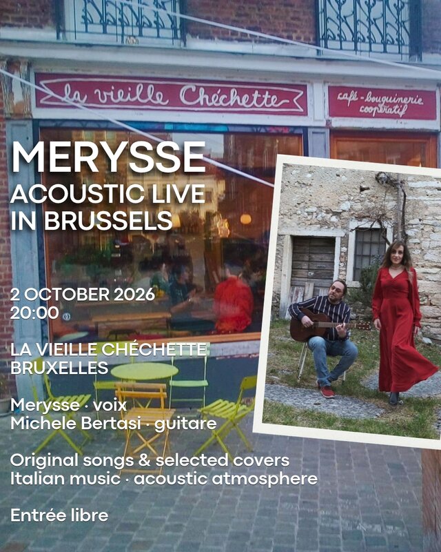 Concerten Merysse Italiaanse stem & akoestische live