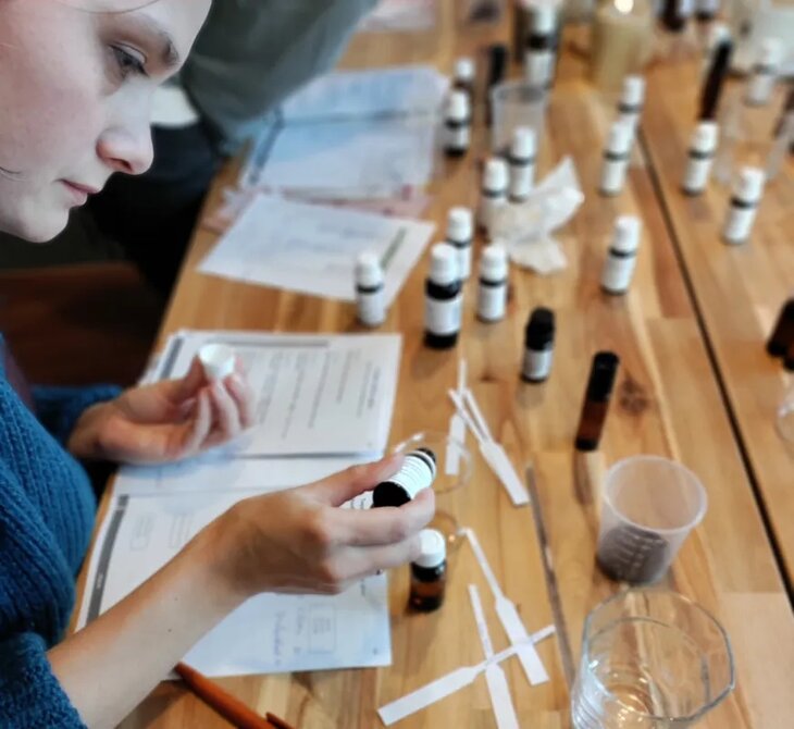 Workshops De kunst natuurlijk parfum - Creëer favoriete geurblend