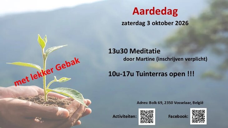 Ontspanning Aardedag De Goede Aarde