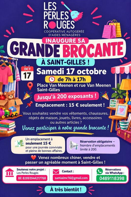  Grote rommelmarkt Sint-Gillis