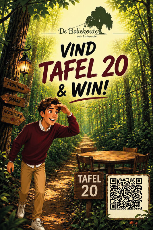 Ontspanning Vind tafel in Baliekouter?