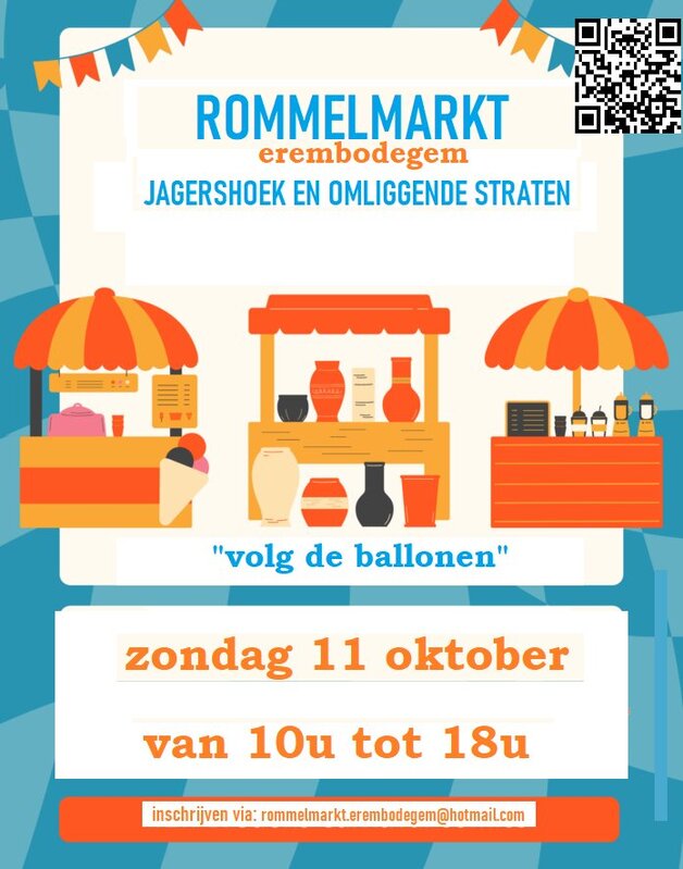 Rommelmarkt Jagershoek Omliggende Straten