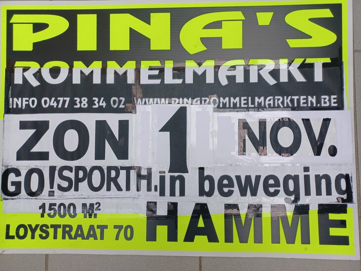  Pina s jaarlijkse rommelmarkten Hamme ( St-Niklaas )