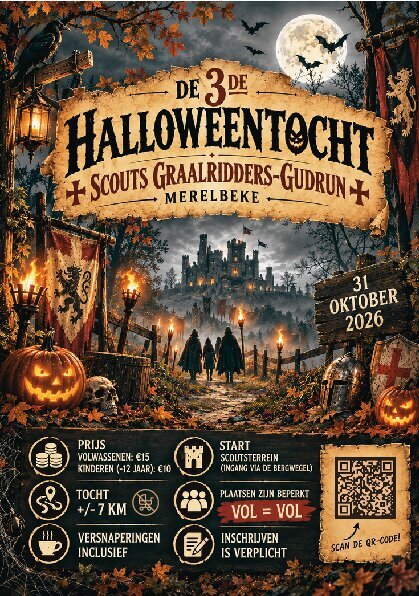 Ontspanning Halloweentocht