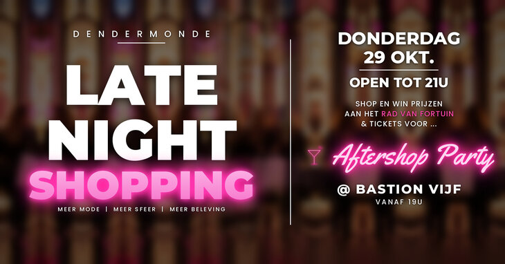 Ontspanning Late Night Shopping