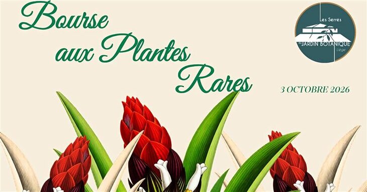 Ontspanning Beurs voor zeldzame planten