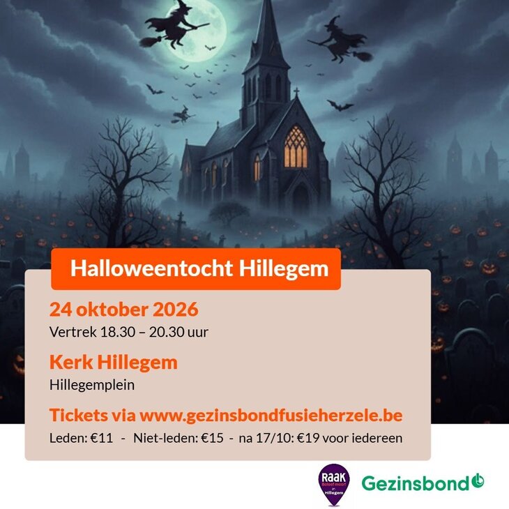 Ontspanning Halloweentocht