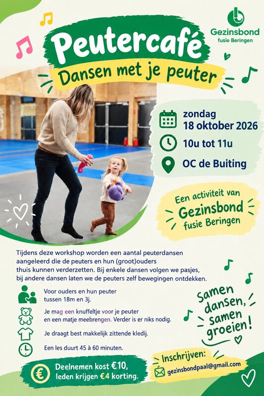 Workshops Peuterdansen