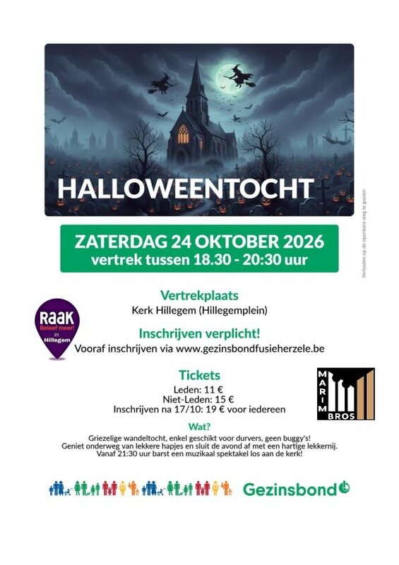 Nachtleven Halloweentocht