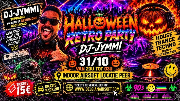 Nachtleven Halloween Retro Party