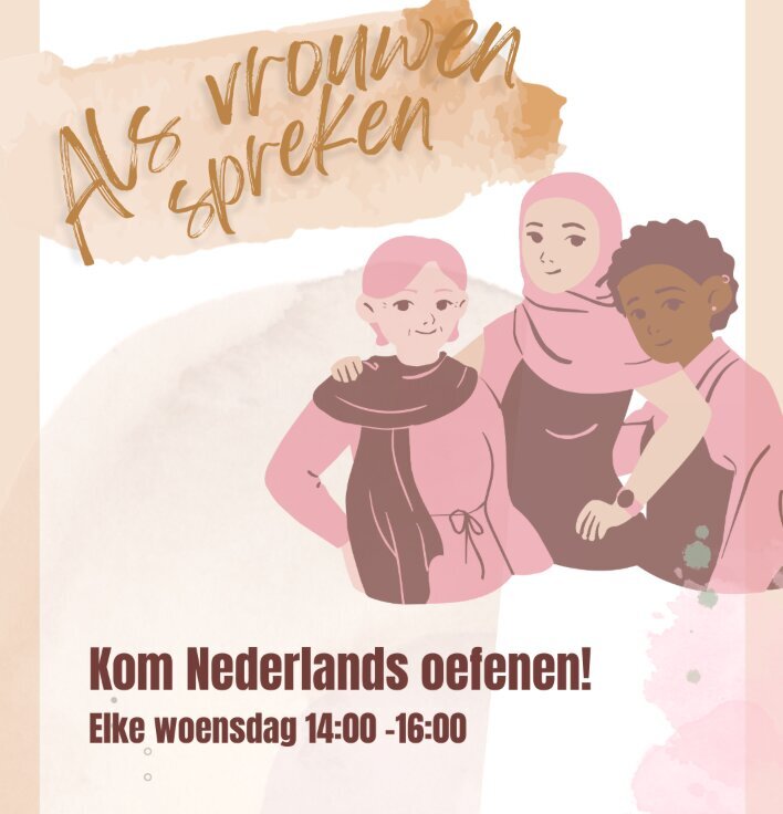 Workshops Als vrouwen spreken kom Nederlands oefenen
