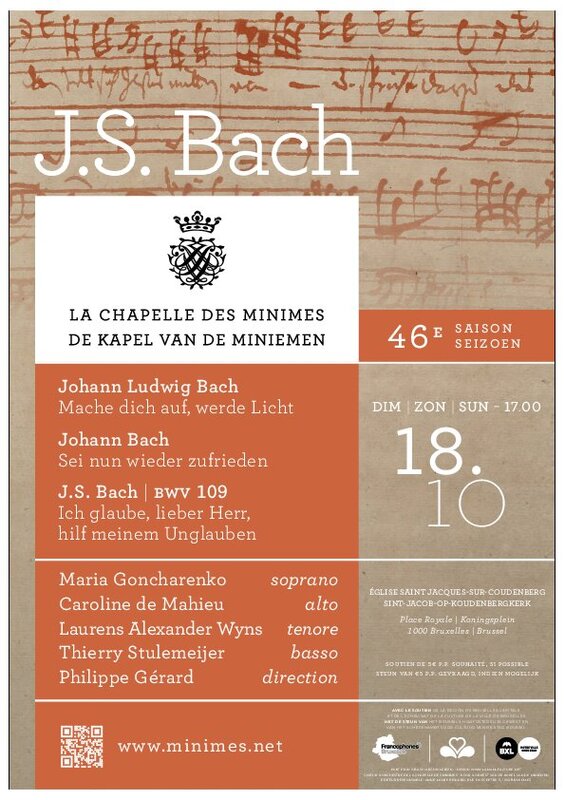 Concerten Bach Concert - Koor Orkest de Kapel de Miniemen