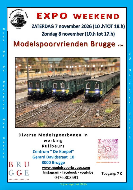 Ontspanning Expo weekend Modelspoorvrienden