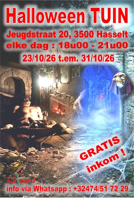 Nachtleven Halloween Tuin