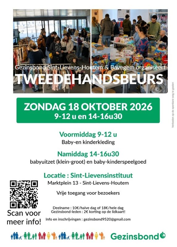 Ontspanning 2e handsbeurs - Gezinsbond Sint-Lievens-Houtem & Bavegem