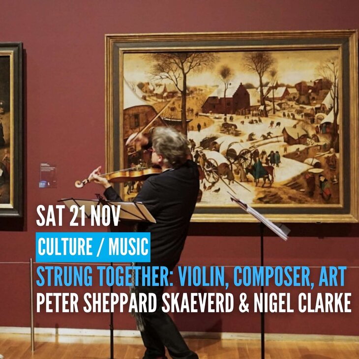 Concerten Strung Together: Violin, Composer, Art