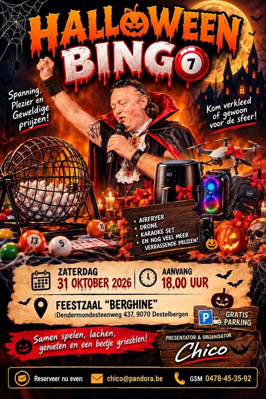 Ontspanning Halloween Bingo