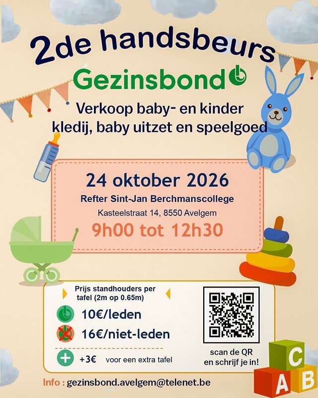 Ontspanning Tweedehandsbeurs gezinsbond