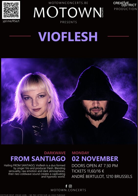Concerten Violesh - darkwave neo-coldwave from Santiago, Chile