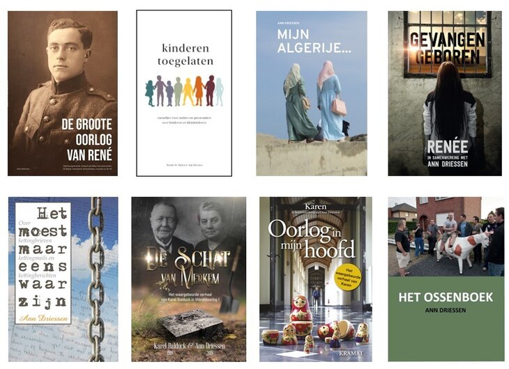 Ontspanning Kom spreken over boeken Ann Driessen