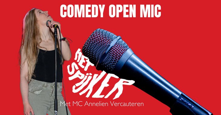 Voorstellingen Comedy open mic